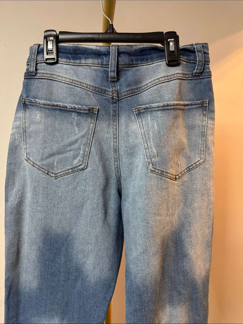 Rewash Blue Straight Leg 90s mom Women's Jeans NWT 26 - Picture 7 of 12